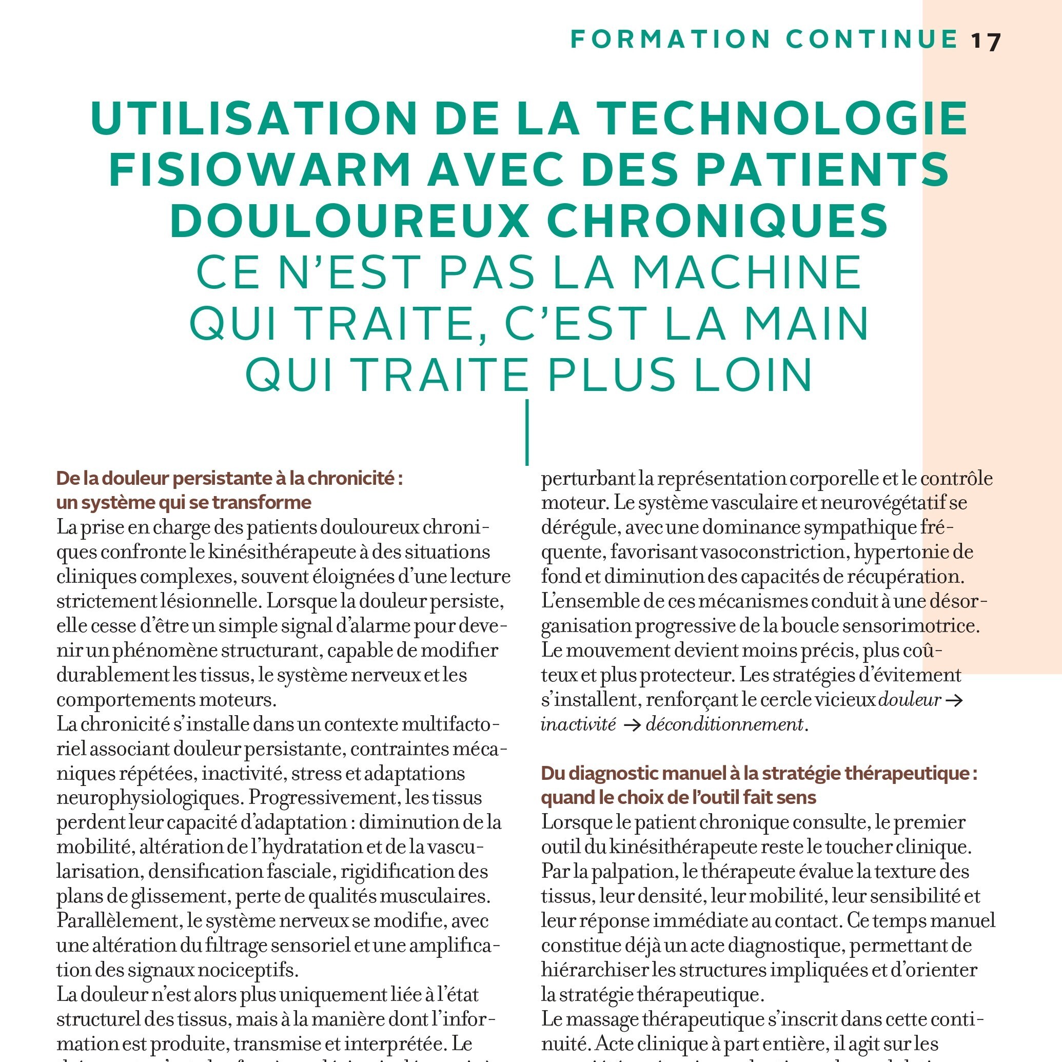 Intervention Mathias Willame